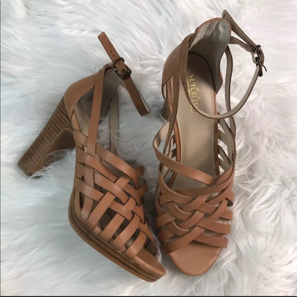 Seychelles Shoes - 🦩SOLD🦩Seychelles Strappy Ankle Tan Leather